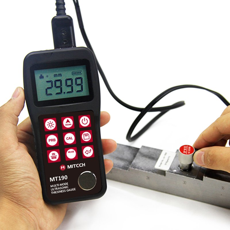 MT190 Multi-mode Ultrasonic Thickness Gauge - Gambar 4