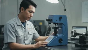 Alat Penguji Kekerasan Mikro-Vickers NOVOTEST TS-MCV - uji kekerasan pada connecting rod untuk deteksi tegangan sisa