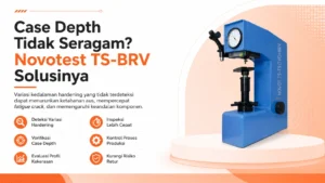 Alat Ukur Kekerasan NOVOTEST TS-BRV - alat uji micro Vickers portabel pada komponen transmisi otomotif