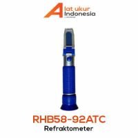 Alat Ukur Refraktometer Brix AMTAST RHB58-92ATC
