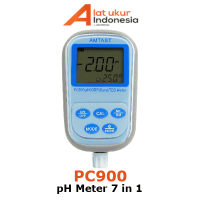 Alat Ukur pH Meter 7 in 1 AMTAST PC900