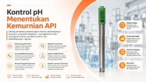 Alat Ukur pH HANNA HI1332B - tampilan alat ukur pH digital presisi