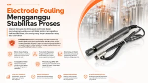 Alat Ukur pH Hanna Instrument HI1288 - Probe multiparameter untuk memantau pH, EC, dan suhu di bioreaktor