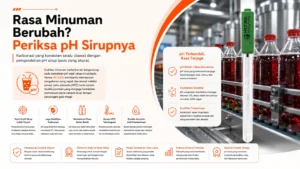 PROSEDUR KONTROL KADAR PH SIRUP untuk Karbonasi Sempurna MENGGUNAKAN HI12303 Hanna