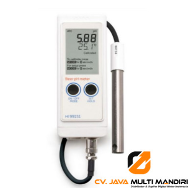  Alat Ukur pH Meter HANNA INSTRUMENT HI99151 Alat Ukur 