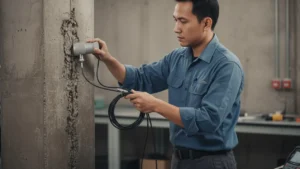 Strength Meter TSP NOVOTEST IPSM-U+T+D - alat uji beton non-destruktif dengan standar ASTM C597 untuk deteksi honeycombing