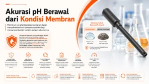 checklist untuk mencegah terjadinya degradasi glass membrane pada pH untuk mendapat hasil akurat menggunakan HANNA INSTRUMENT HI1270