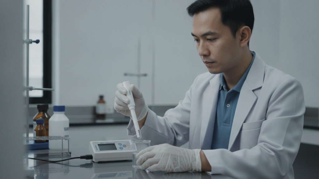 panduan kalibrasi pH meter untuk mencegah error kalibrasi