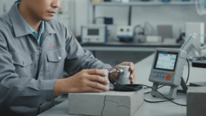 Strength Meter TSP NOVOTEST IPSM-U+T+D - alat elektronik portabel untuk deteksi retak mikro beton