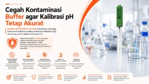 KONTROL PH PRESISI MENGGUNAKAN HANNA INSTRUMENT HI1144B UNTUK MENCEGAH KONTAMINASI BUFFER