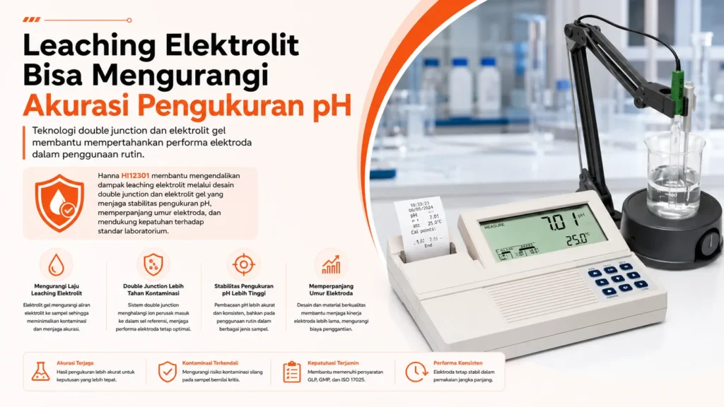 KONTROL AKURASI UNTUK MENCEGAH TERJADINYA LEACHING ELEKTROLIT