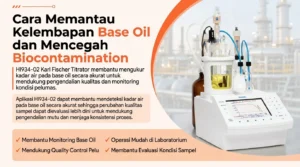 ukur Kelembaban Base Oil dengan HI934-02 untuk Mencegah Biocontamination