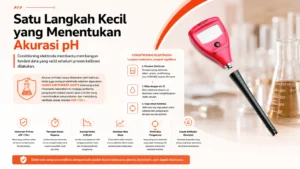 KONTROL PERAWATAN ALAT UKUR PH, MENJAGA KONDISI ELEKTRODA AGAR HASIL AKURAT