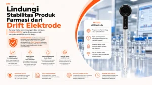 solusi atasi drift elektrode pada produksi produk farmasi dengan kontrol ph menggunakan HANNA HI11312