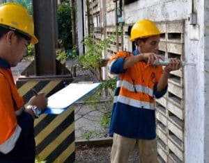 Pengujian Beton Menggunakan Concrete Hardness Tester