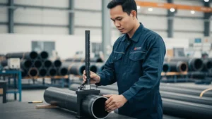 Pipa Impact Tester NOVOTEST STRIKE U1-4219 - alat uji benturan coating pipa air minum dengan indikator digital.