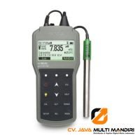 Professional Waterproof Portable pH-ORP-ISE Meter - HI98191