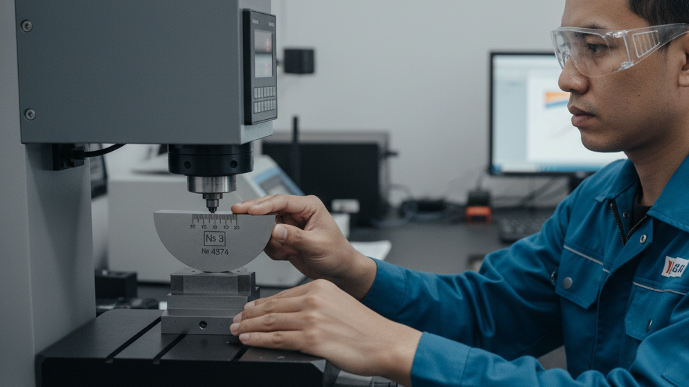 Blok Uji Kalibrasi NOVOTEST SO3 - Blok logam presisi untuk kalibrasi hardness tester sesuai ASTM E18