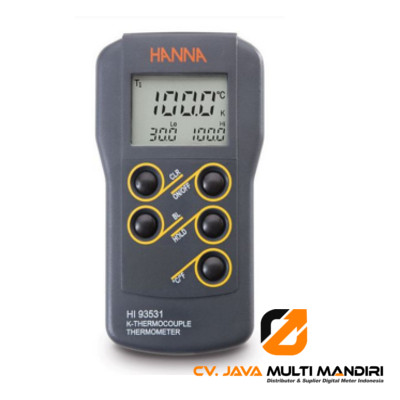 Thermometer Temperature Sensor Dengan Tinggi-Rendah Tampilan Batas - HI 93531