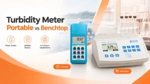perbandingan pemilihan turbidity meter portable vs benchtop tipe mana yang lebih tepat
