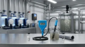 Alat Pengukur EC HANNA INSTRUMENT Primo 4 EC - meter portabel dengan layar digital untuk uji EC air limbah