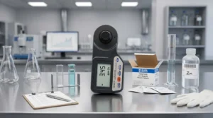 Zinc Portable Photometer Hanna HI96731 - perangkat fotometer portabel dengan checklist CAL Check untuk verifikasi harian