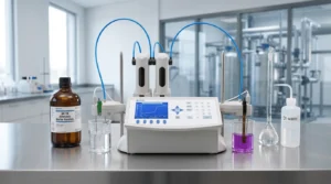 Alat Ukur Tritasi HANNA INSTRUMENT HI902C - Alat titrasi digital dengan layar dan probe