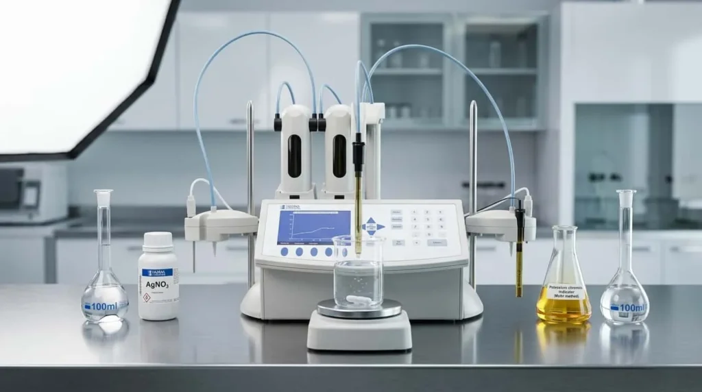 Alat Ukur Tritasi HANNA INSTRUMENT HI902C - alat titrasi digital dengan layar LCD dan tombol kontrol