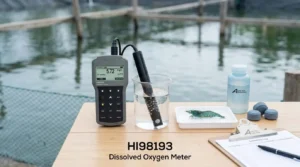 HANNA HI98193 - Meter DO digital untuk monitoring oksigen terlarut akuakultur