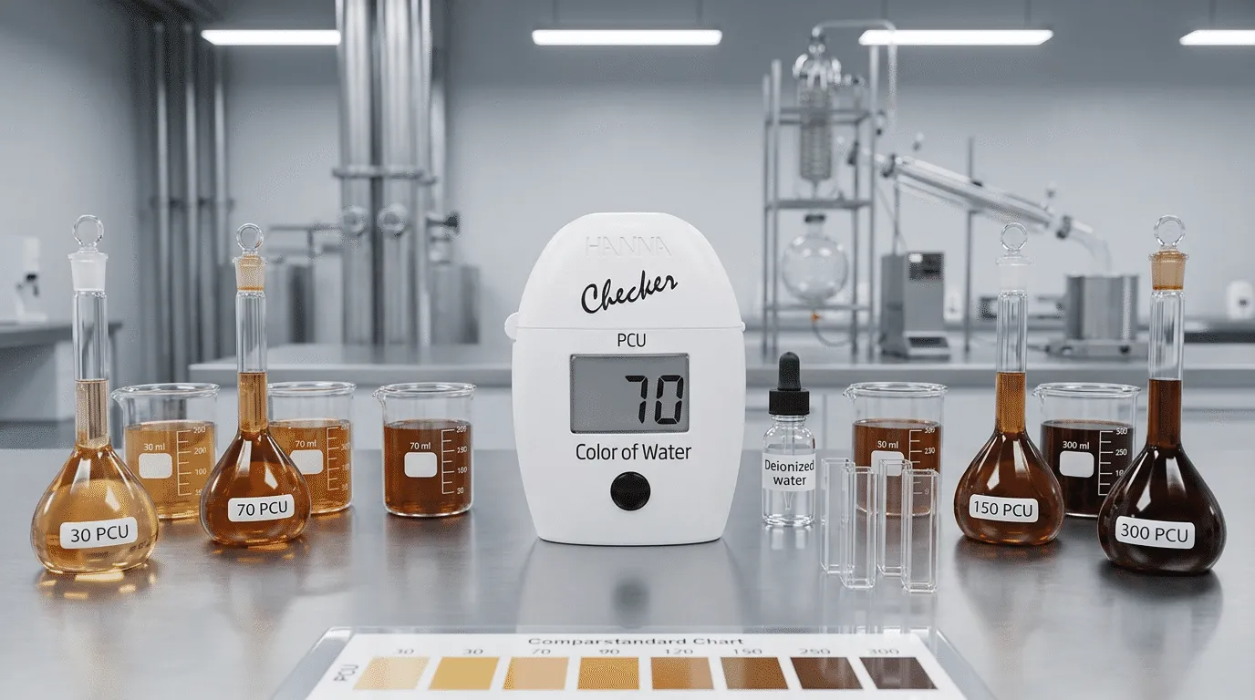 Alat Ukur Warna Air Hanna Instruments HI727 - Colorimeter portabel untuk memonitor warna limbah pulp
