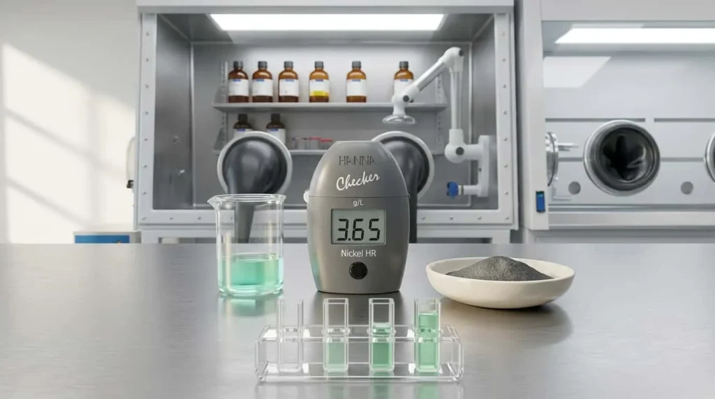 Alat Ukur Nikel HANNA INSTRUMENT HI726 - Colorimeter portabel untuk uji rasio nikel NMC622.