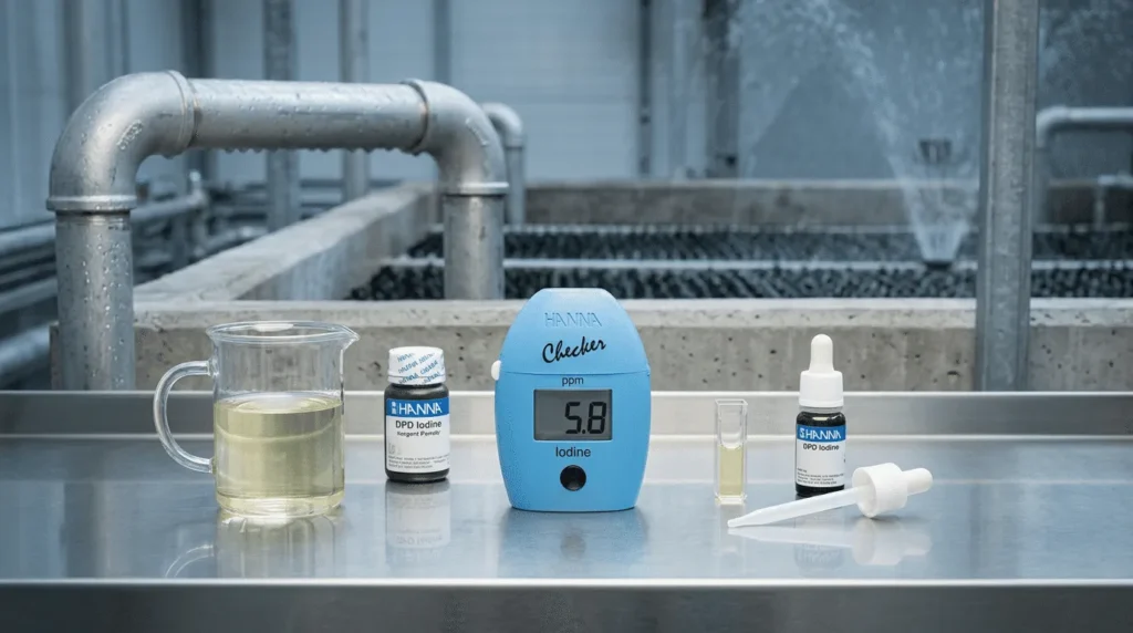 Alat Ukur Yodium HANNA INSTRUMENT HI718 - Colorimeter digital untuk pemantauan residual yodium cooling tower