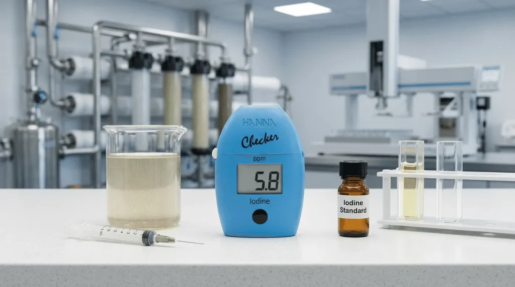 Alat Ukur Yodium HANNA INSTRUMENT HI718 - colorimeter untuk uji kebutuhan yodium pada air baku