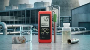pH Meter Portabel Hanna HI99141 untuk Boiler Cooling Tower - alat digital dengan probe untuk cek pH air