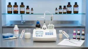 Alat Ukur Tritasi HANNA INSTRUMENT HI84533 - perangkat titrator untuk analisis acidity dan kontrol alkalinity toner & cleanser
