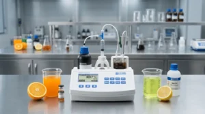 Mini Titrator Hanna Instruments HI84530 - alat titrasi otomatis kompak dengan layar digital dan tabung reagen