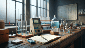 Water quality technician performing BOD testing on raw water samples at a municipal treatment facility for early detection of organic contamination.