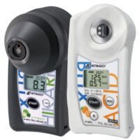 Atago IR Brix Meter × Brix Acidity Meter PAL-HIKARi 45+BX|ACID1 (Sour citrus Green)