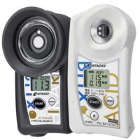 Atago IR Brix Meter × Brix Acidity Meter PAL-HIKARi 12+BX|ACID12 (pear)