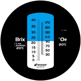Atago Wine Refractometers MASTER-GOE - Gambar 2