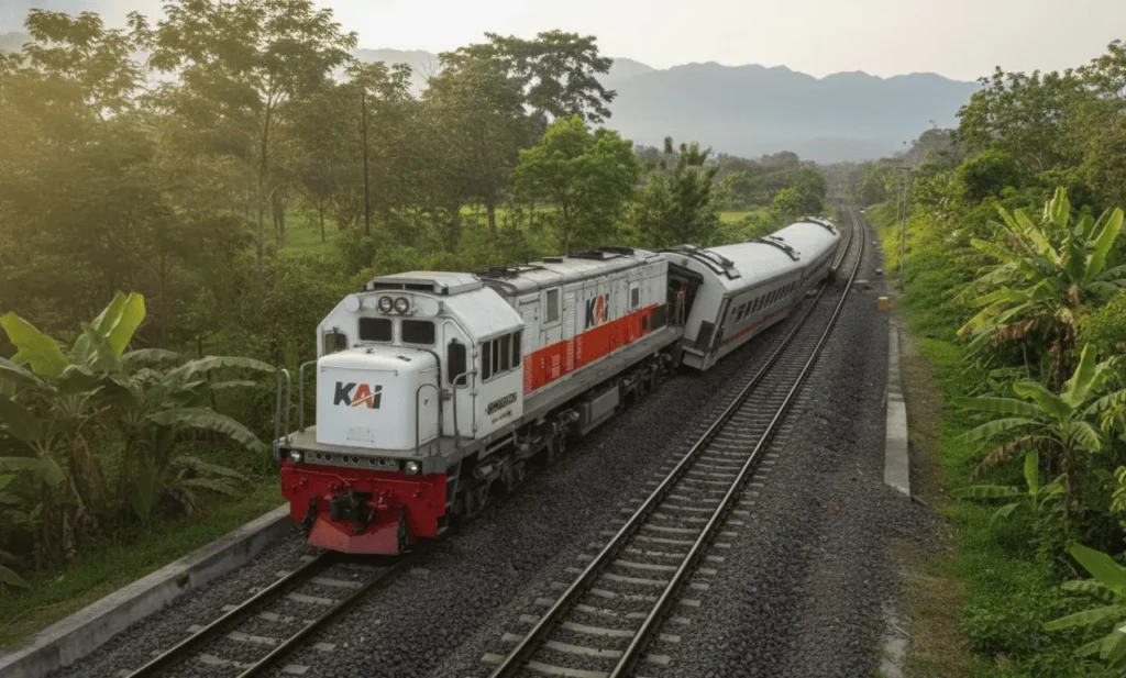 Evaluasi Peristiwa Kereta Anjlok di Bangunkarta Standar AASHTO