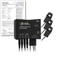 3-Phase Power Meter / 3-Phase Power Analyzer PCE-PA 6500 R11-ICA incl. ISO-Calibration Certificate