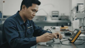 NOVOTEST Calibration Block V2 Stainless - Blok kalibrasi stainless steel untuk pengukuran akurat.