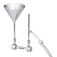 Atago Unjacketed Flow Tube With Funnel 100mm RE-72120
